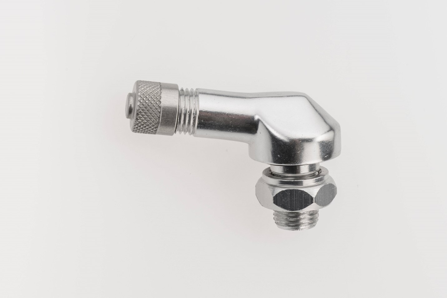 2 Valves Coudées En Alu Pour Moto Aprilia - Diamètre 8.3mm, Noir, Pour Jante