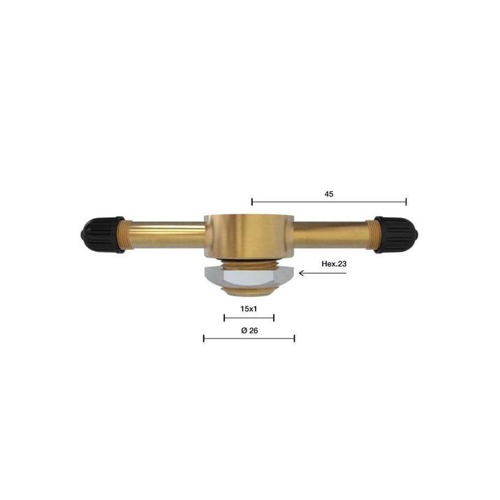 1140 Dubbel tubeless vrachtwagen ventiel