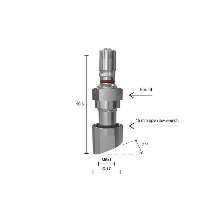 1394D valve TL PL Alcoa pour capteur courte