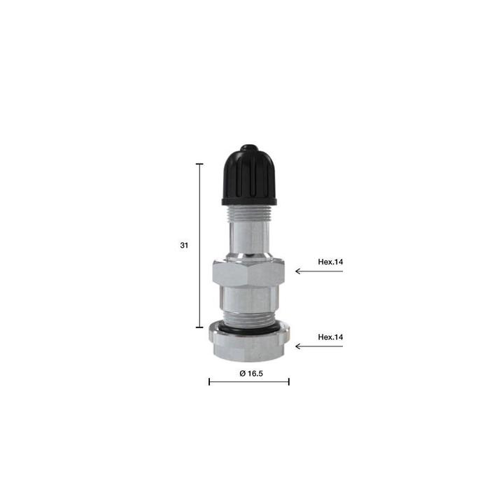 1411 turing 1 spec. nickel valve