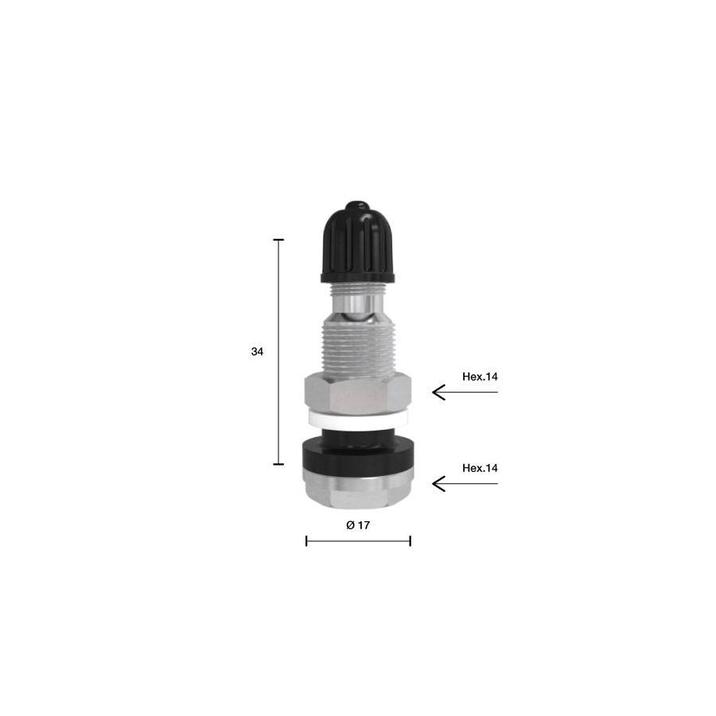 1415 Vrachtwagenventiel tubeless SP Speedline