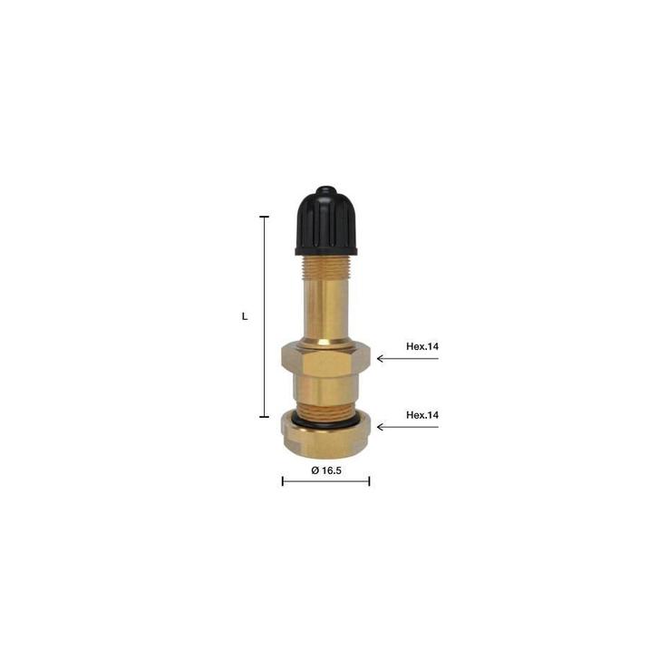 1420 Valve tubeless poids lourd