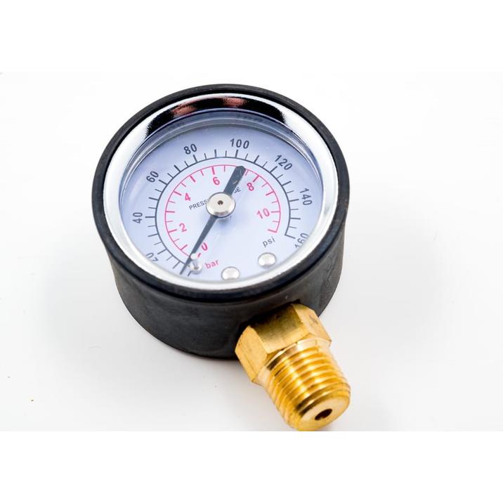Pressure gauge for booster/beadseater