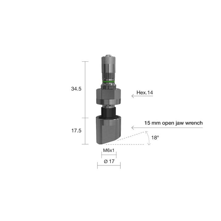 1311   40MS00  Alcoa ventiel voor Sensor 