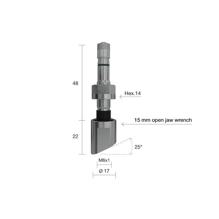 1314 Alcoa valve 6522 pour capteur 
