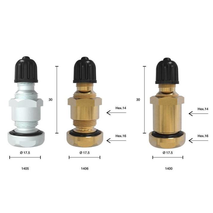 1406 Valve tubeless  tourisme