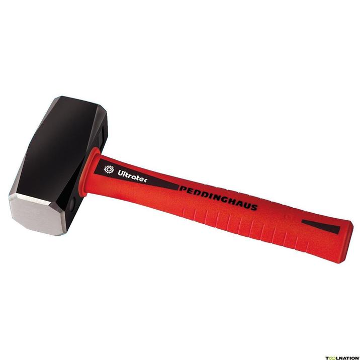Hamer met korte speciale glasvezelsteel 1250Gr     