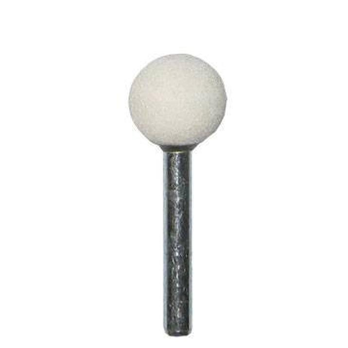 Pierre spherique blanc diam 20mm    Salv 358