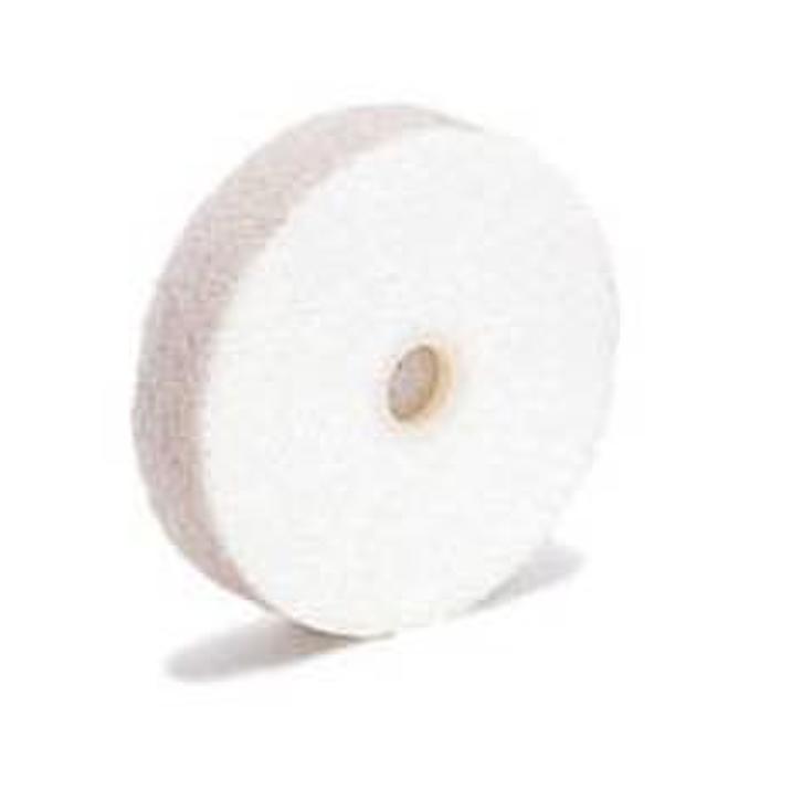 Grinding stone white cylindric for rubber 100x25mm  Salv 369