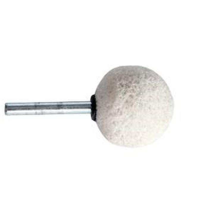 Ronde witte bol met steel diam 38mm   Salv 371