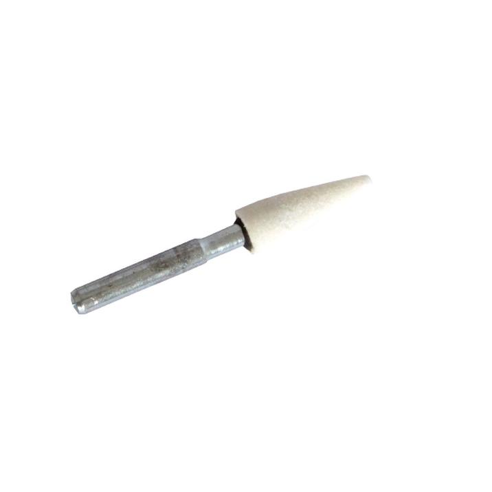 Conisch stiftje wit 10mm x 30mm  Salv 375B