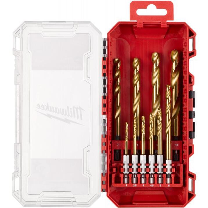 Milwaukee S-Wave Borenset HSS-G 10st