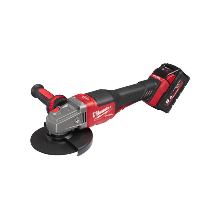 M18 FSAGV125XB-0X FUEL™ Haakse slijper 125 mm, variabel, geremd, schuifschakelaar