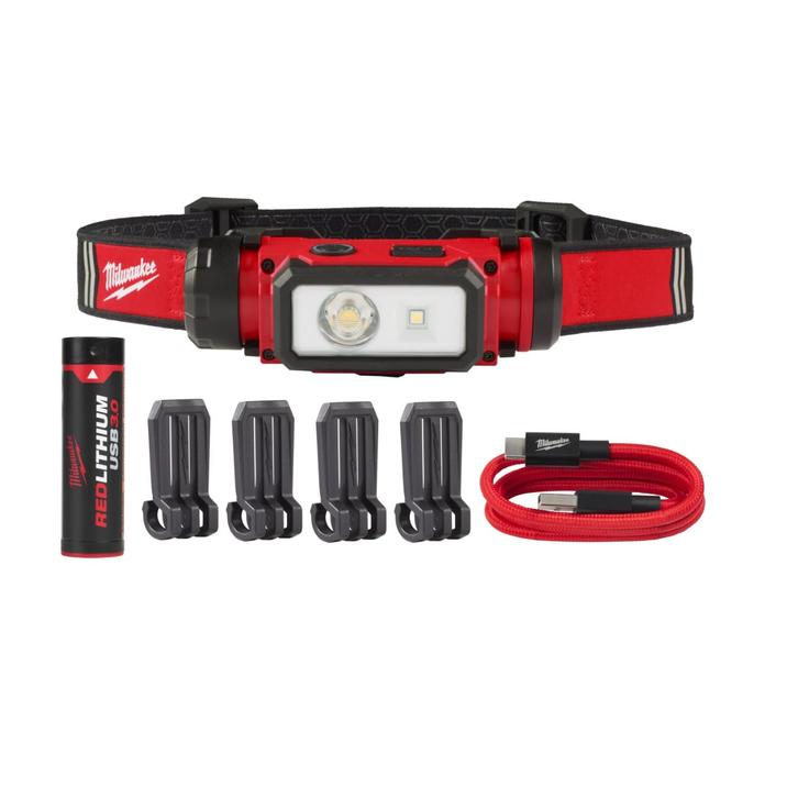 USB oplaadbare hoofdlamp