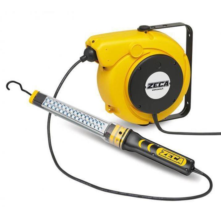 5907/329/230V Zeca enrouleur avec baladeuse led