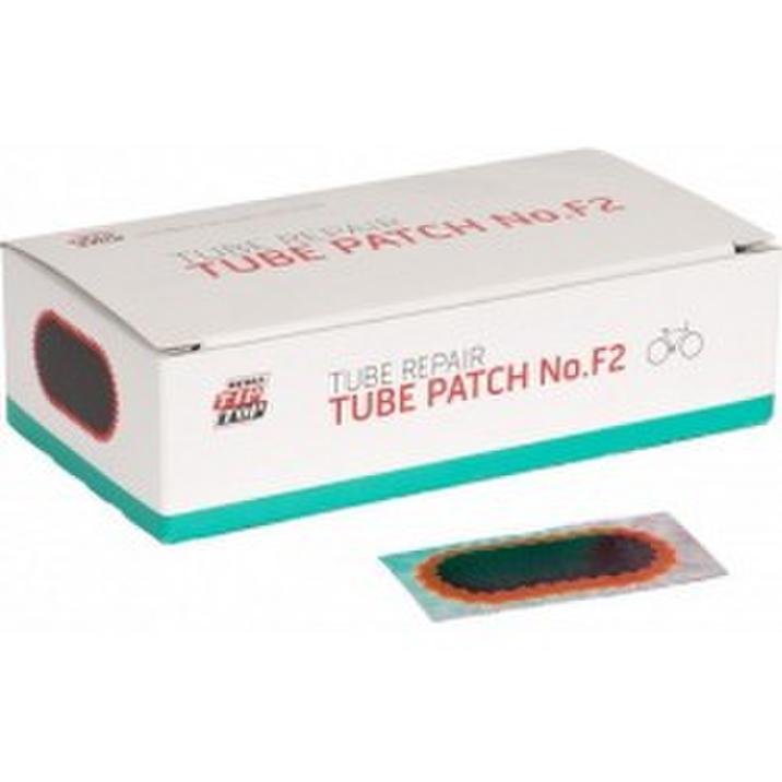Tube repair patch oval Nr. F2    50 X 25