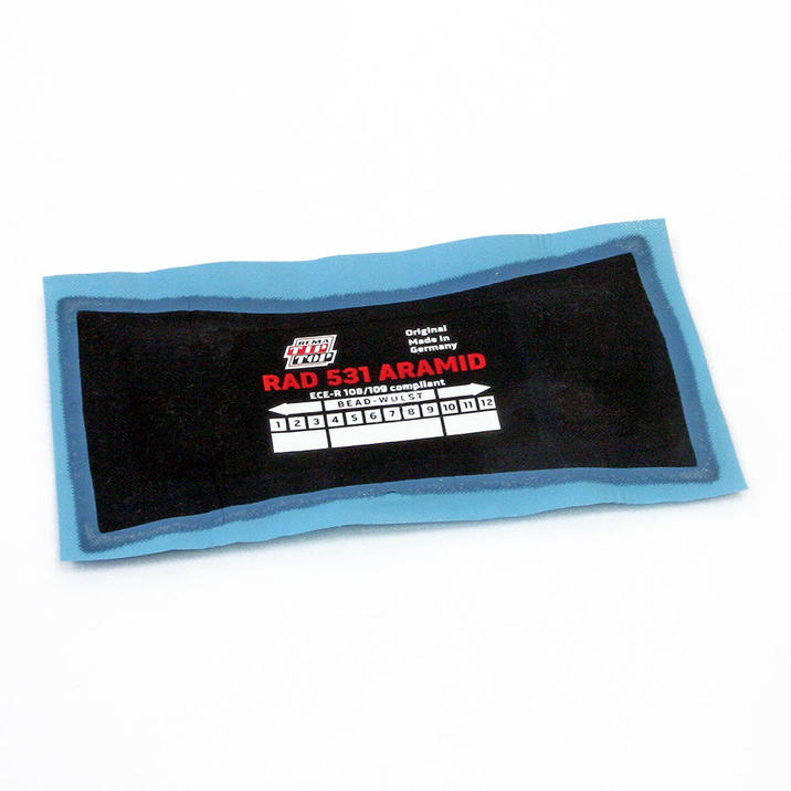 Pleister Rad 531 TL aramid   (prijs per stuk)  165x75mm