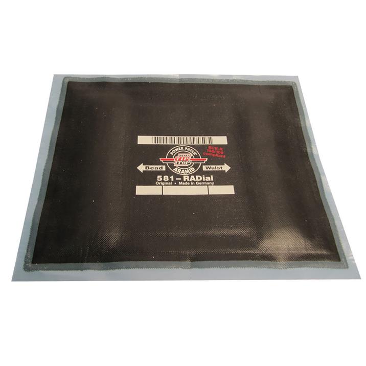 Pleister Rad 581 TL aramid   (prijs per stuk)  195x155mm