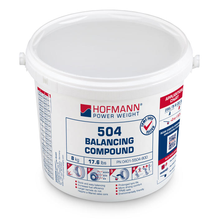 Hofmann  5504   8Kg seau poudre d'équilibrage