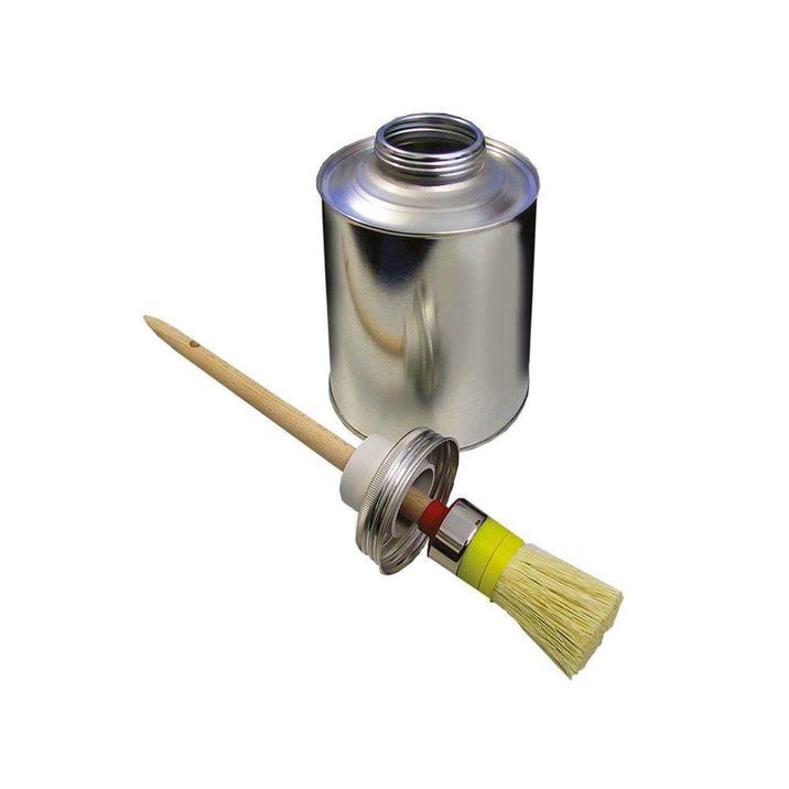 Cannet vide avec brosse et couvercle
