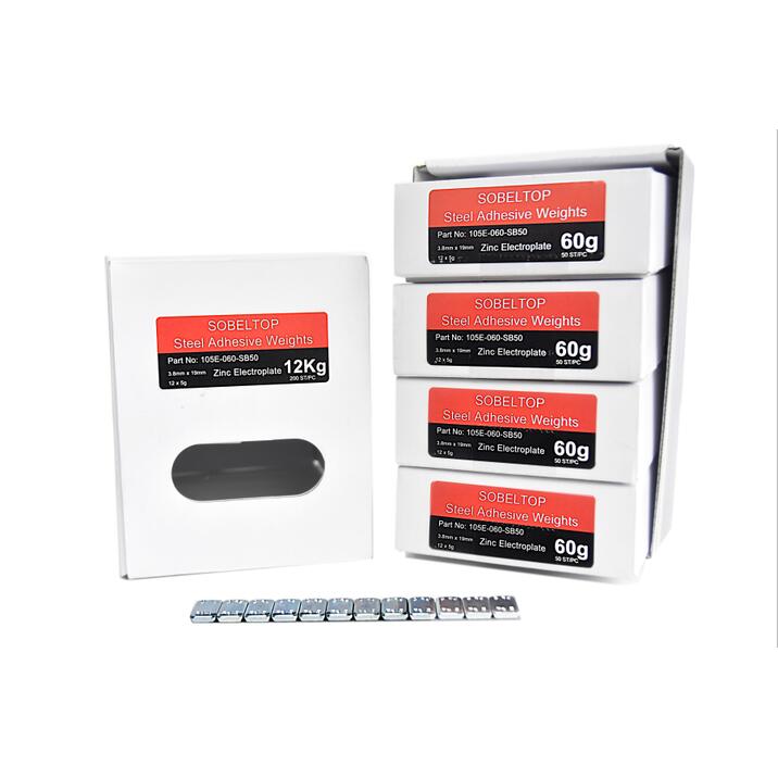 Kleefgewicht Sobeltop Premium XT 200 latjes 60gr (12X5gr) per box 105E-060-SB50