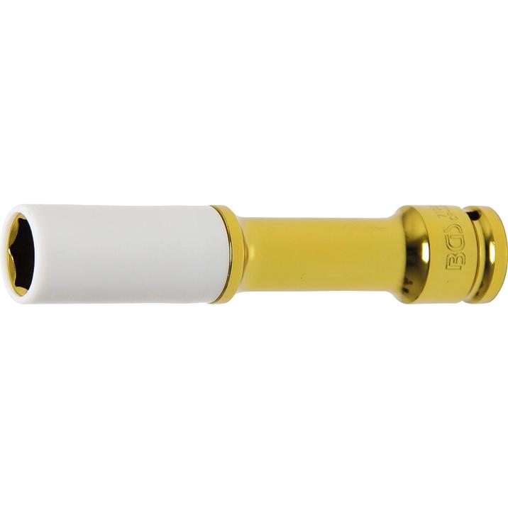 Krachtdop 19mm extra lang 150mm met teflon