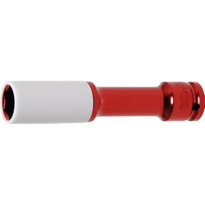 Krachtdop 21mm extra lang 150mm met teflon