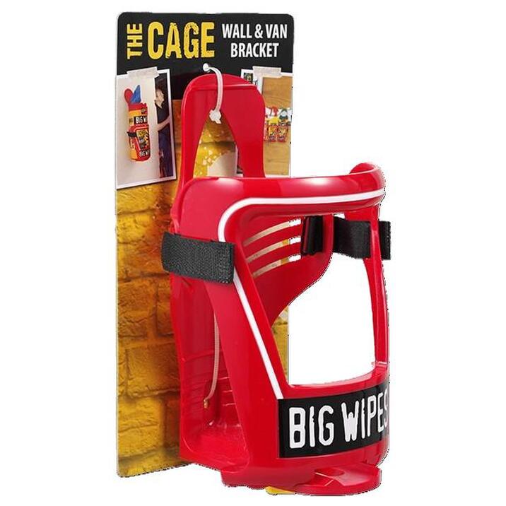 Big Wipes dispencer for wall or van