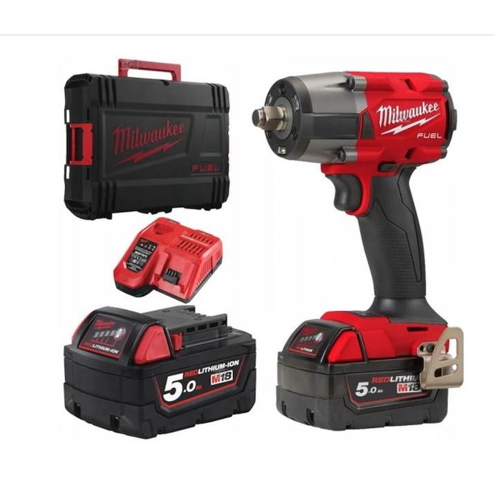 M18 FMTIW2F12-502X   FUEL™ ½″ slagmoersleutel 881Nm met batterijen
