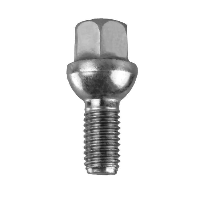 Wielbout 14x1,5   L=27mm  17mm  R13 Bol Zilver   VW-AUDI
