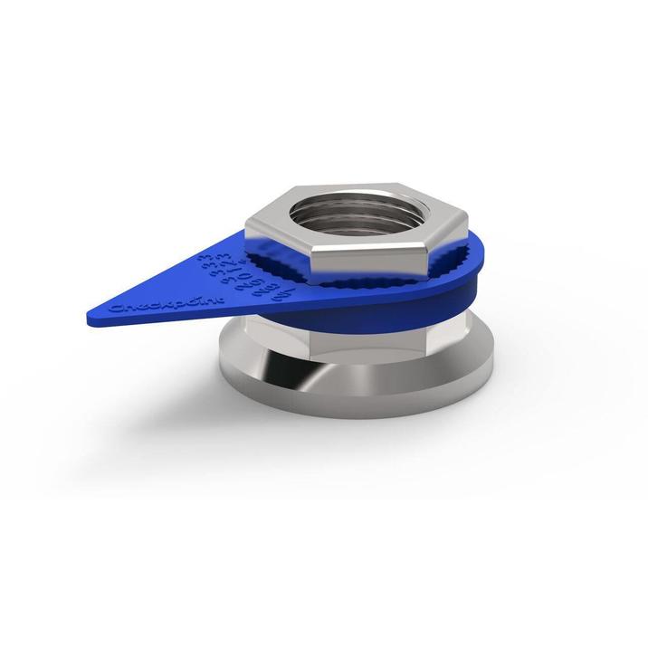 Checkpoint 27mm per 100pcs blue