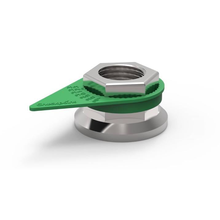 Checkpoint 27mm per 100pcs green