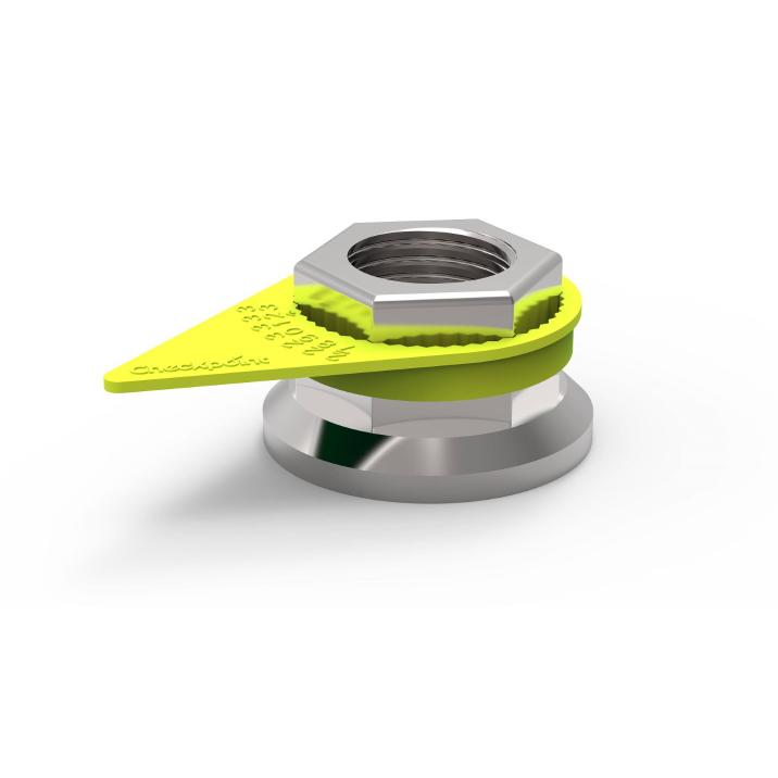 Checkpoint 40mm per 100st geel