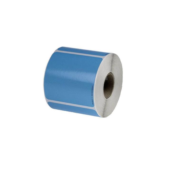 Bandenlabels rol core 40mm blauw 450st