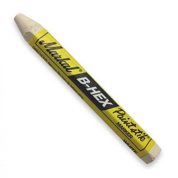 Tech 951 Markal hex white paint stick 12pcs